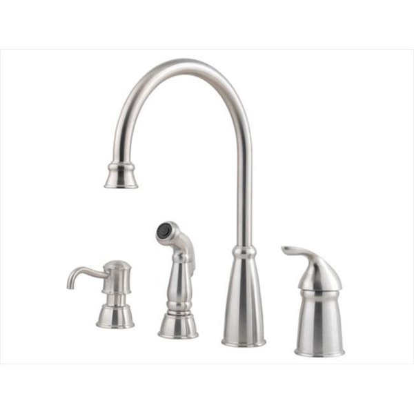 Price Pfister Price Pfister GT264CBS Avalon 1-Handle Kitchen Faucet in Stainless Steel GT264CBS